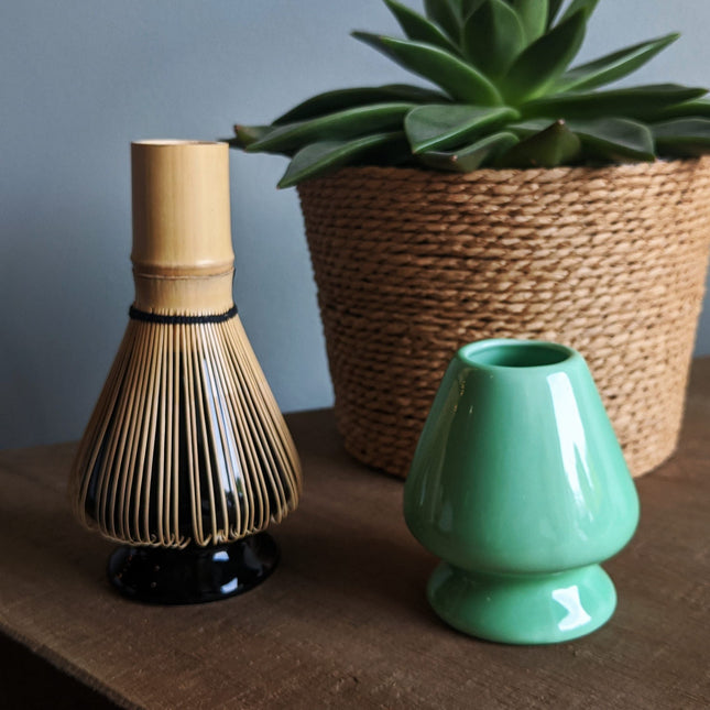 Matcha Whisk Holder - 3 Leaf Tea