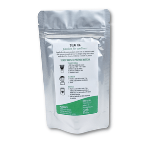 Raspberry Matcha Back Label
