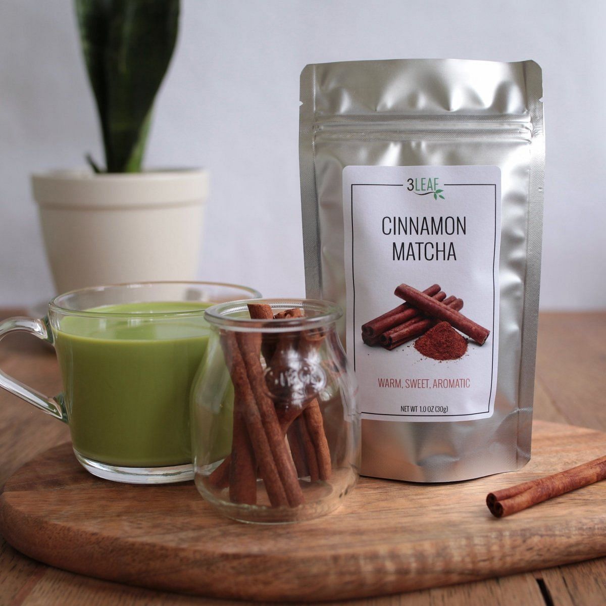 Cinnamon Matcha - 3 Leaf Tea
