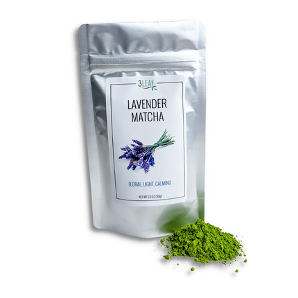 3 Leaf Tea Lavender Matcha Bag