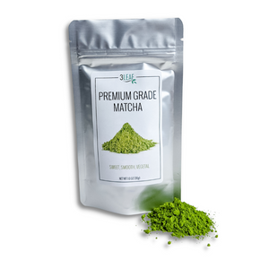 Premium Grade Matcha Bag 3 Leaf Tea